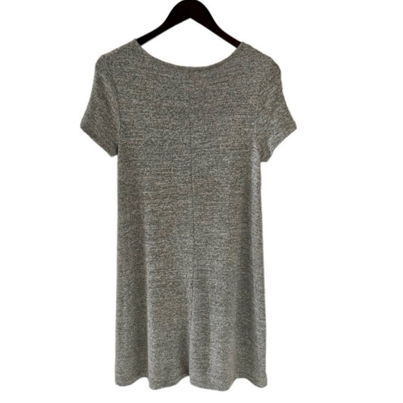 Gap Light Grey Softspun Short Sleeve Dress Size Small - Picture 5 of 6